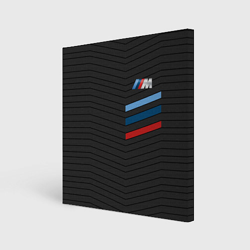 Картина квадратная BMW: M Tricolor Sport / 3D-принт – фото 1