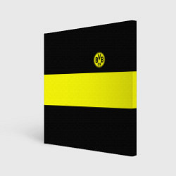 Холст квадратный Borussia 2018 Black and Yellow, цвет: 3D-принт