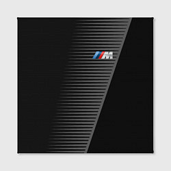 Холст квадратный BMW: Grey Colors Lines, цвет: 3D-принт — фото 2