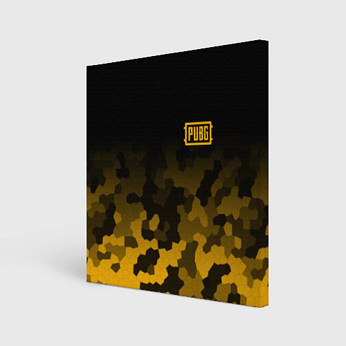 Картина квадратная PUBG: Military Honeycomb / 3D-принт – фото 1