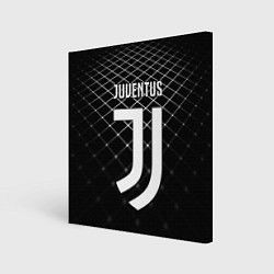 Картина квадратная FC Juventus: Black Lines