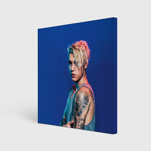 Картина квадратная Джастин Бибер / 3D-принт – фото 1