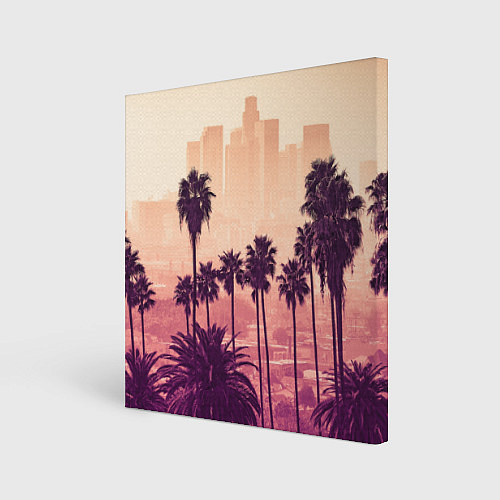 Картина квадратная Los Angeles / 3D-принт – фото 1