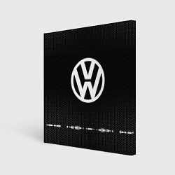 Картина квадратная Volkswagen: Black Abstract