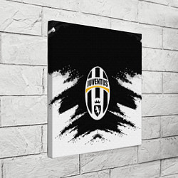 Холст квадратный FC Juventus, цвет: 3D-принт — фото 2