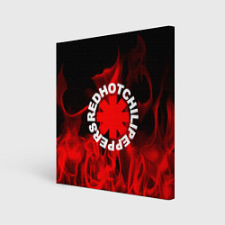 Картина квадратная RHCP: Red Flame