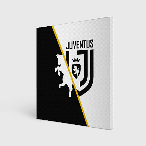 Картина квадратная FC Juventus: Football Point / 3D-принт – фото 1