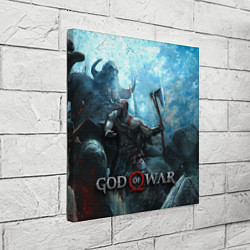 Холст квадратный God of War: Dynasty, цвет: 3D-принт — фото 2