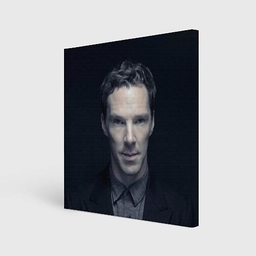 Картина квадратная Benedict Cumberbatch / 3D-принт – фото 1