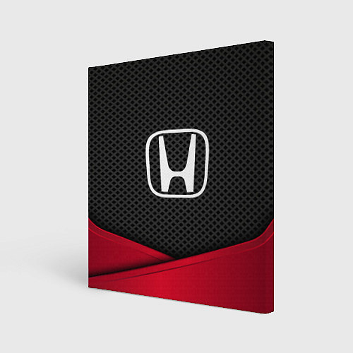 Картина квадратная Honda: Grey Carbon / 3D-принт – фото 1