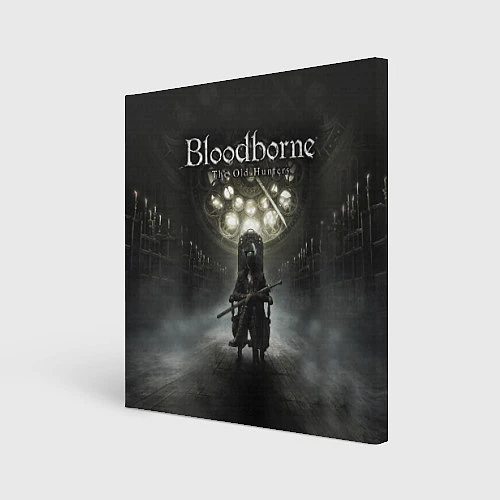Картина квадратная Bloodborne: Shrine / 3D-принт – фото 1