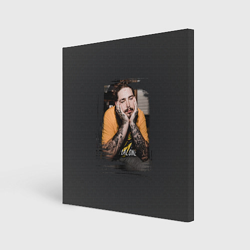 Картина квадратная Post Malone / 3D-принт – фото 1