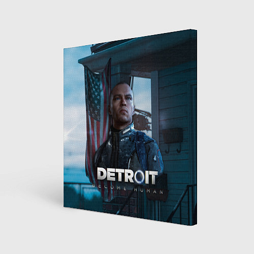 Картина квадратная Detroit: Markus / 3D-принт – фото 1