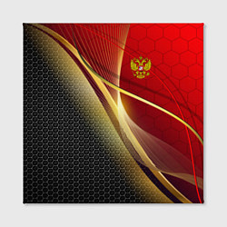Холст квадратный RUSSIA SPORT: Gold Collection, цвет: 3D-принт — фото 2