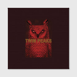 Холст квадратный Twin Peaks: Red Owl, цвет: 3D-принт — фото 2
