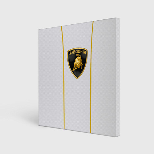 Картина квадратная Lamborghini SPORT / 3D-принт – фото 1