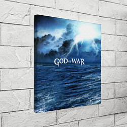 Холст квадратный God of War: Sea ​​rage, цвет: 3D-принт — фото 2