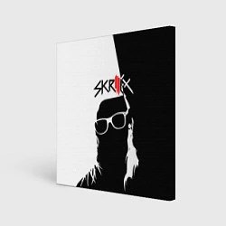 Картина квадратная Skrillex: Black & White