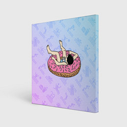 Картина квадратная Donut Swim