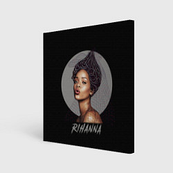 Картина квадратная Rihanna