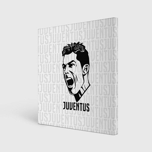 Картина квадратная Juve Ronaldo / 3D-принт – фото 1