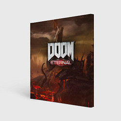 Картина квадратная DOOM: Eternal