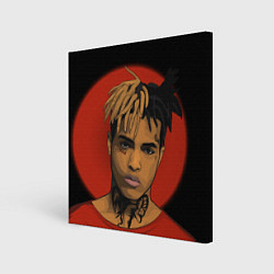 Картина квадратная XXXTentacion: Red Sun