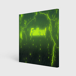 Картина квадратная Fallout: Radiation Storm