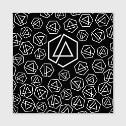 Холст квадратный Linkin Park: Pattern, цвет: 3D-принт — фото 2