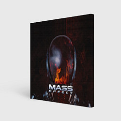 Холст квадратный Mass Effect, цвет: 3D-принт