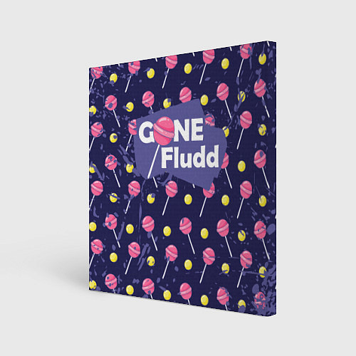 Картина квадратная GONE Fludd / 3D-принт – фото 1
