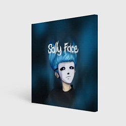 Холст квадратный Sally Face, цвет: 3D-принт