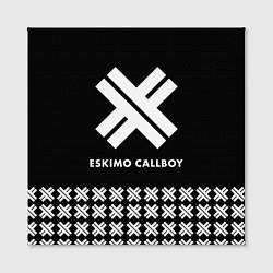 Холст квадратный Eskimo Callboy: Cross, цвет: 3D-принт — фото 2