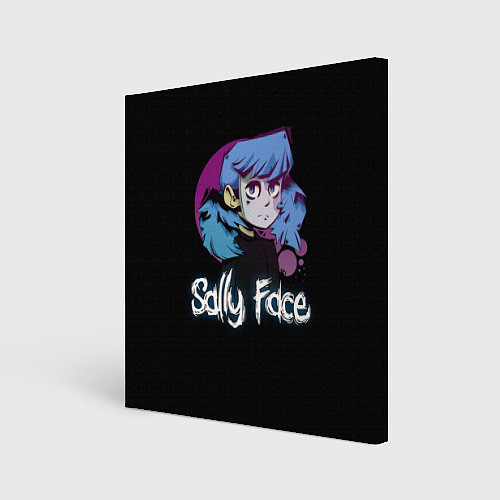 Картина квадратная Sally Face: Dead Smile / 3D-принт – фото 1