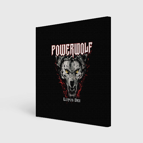 Картина квадратная Powerwolf: Lupus Dei / 3D-принт – фото 1