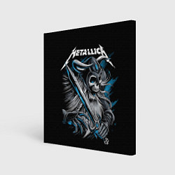 Холст квадратный Metallica, цвет: 3D-принт