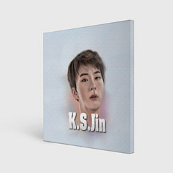 Картина квадратная BTS K.S.Jin