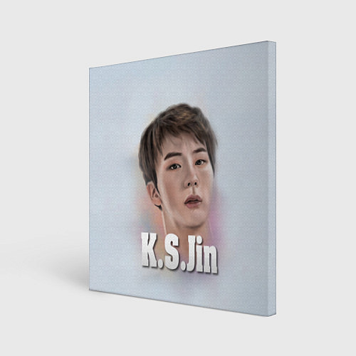 Картина квадратная BTS K.S.Jin / 3D-принт – фото 1