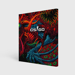 Картина квадратная CS:GO Hyper Beast