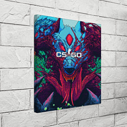 Холст квадратный CS:GO Hyper Beast, цвет: 3D-принт — фото 2
