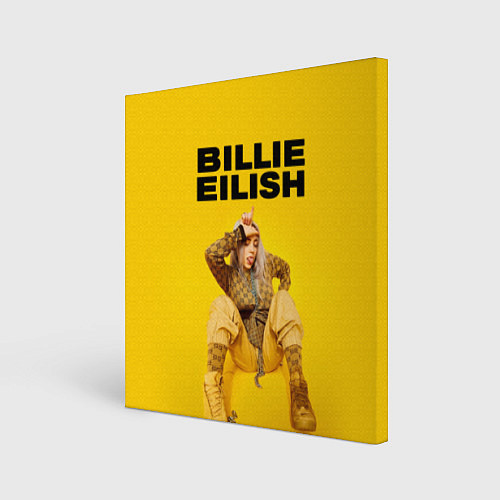 Картина квадратная Billie Eilish: Lovely / 3D-принт – фото 1