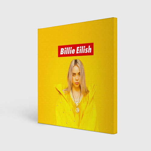 Картина квадратная Billie Eilish: MyBoi / 3D-принт – фото 1