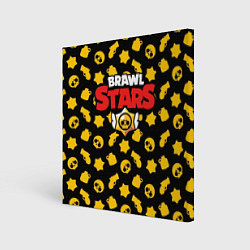 Картина квадратная Brawl Stars: Yellow Style