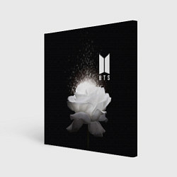 Холст квадратный BTS Flower, цвет: 3D-принт