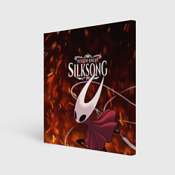 Холст квадратный Hollow Knight: Silksong, цвет: 3D-принт