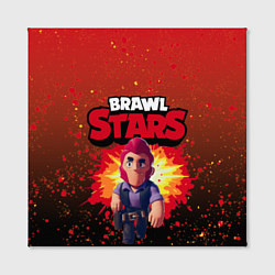 Холст квадратный Brawl Stars Colt, цвет: 3D-принт — фото 2
