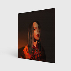 Картина квадратная Billie Eilish: Red Head