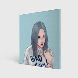 Картина квадратная Billie Eilish: Bad Guy