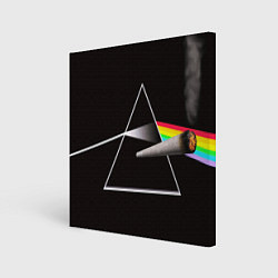 Холст квадратный PINK FLOYD, цвет: 3D-принт