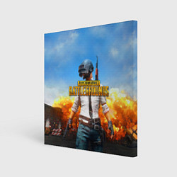 Картина квадратная PUBG